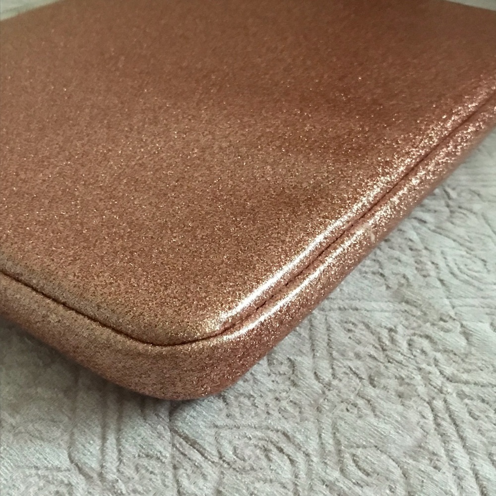 kate spade Rose Gold Glitter Laptop Sleeve - Picture 5 of 7